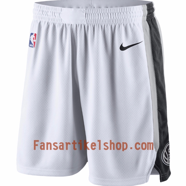 NBA San Antonio Spurs Herren Shorts Weiß Nike Swingman NBA San Antonio Spurs Herren Shorts Weiß Nike Swingman